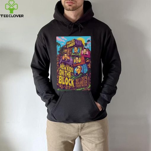 New Kids On The Block Yaamava Theater Highland CA July 1 2024 Poster hoodie, sweater, longsleeve, shirt v-neck, t-shirt