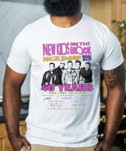 New Kids On The Blocks Shirt The Magic Summer Tour Shirt
