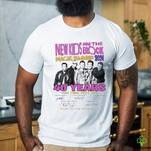 New Kids On The Blocks Shirt The Magic Summer Tour Shirt
