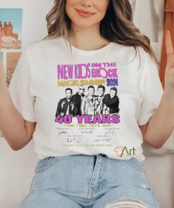 New Kids On The Blocks Shirt The Magic Summer Tour Shirt
