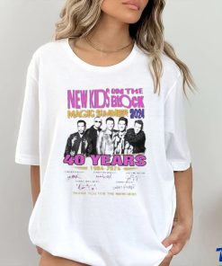 New Kids On The Blocks Shirt The Magic Summer Tour Shirt