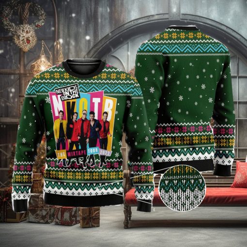 New Kids on the Block Band 3D All Over Printed Ugly Christmas Sweater Christmas Gift For Family