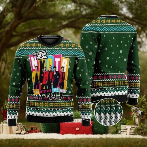 New Kids on the Block Band 3D All Over Printed Ugly Christmas Sweater Christmas Gift For Family