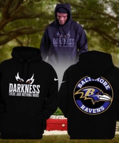 New Limited Edition Baltimore Ravens Darkness 3d Hoodie