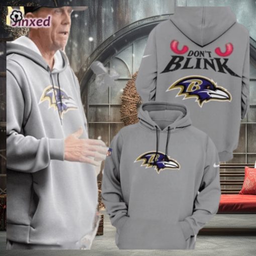 New Limited Edition Baltimore Ravens Gray 3d Hoodie