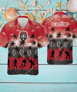 New Mexico Lobos AOP Hawaiian Shirt Pattern Coconut Tree Special Gifts