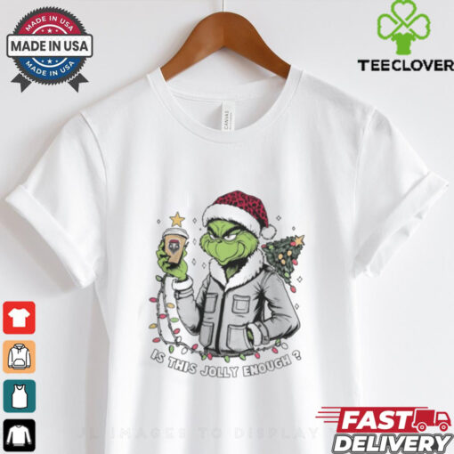 New Mexico Lobos x Santa Grinch Is This Jolly Enough Merry Christmas Shirt