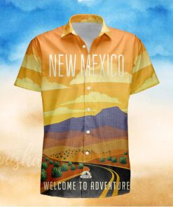 New Mexico Retro Style Travel Summer 3D Hawaiian Shirt Gift For Men And Women Fans