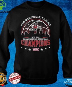 New Mexico State Aggies 2022 NCAA WAC Men's Basketball Graphic Unisex T Shirt, Sweatshirt 2 New Mexico State Aggies 2022 NCAA WAC Men's Basketball Graphic Unisex T Shirt, Sweatshirt