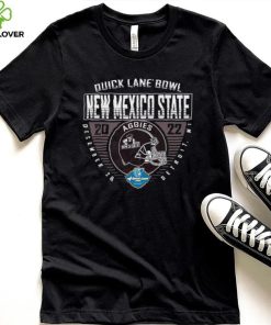 New Mexico State University Football 2022 Quick Lane Bowl Bound T Shirt