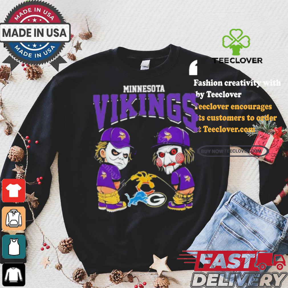 New Minnesota Vikings NFL Halloween Peeing Funny Shirt New Minnesota Vikings NFL Halloween Peeing Funny Shirt