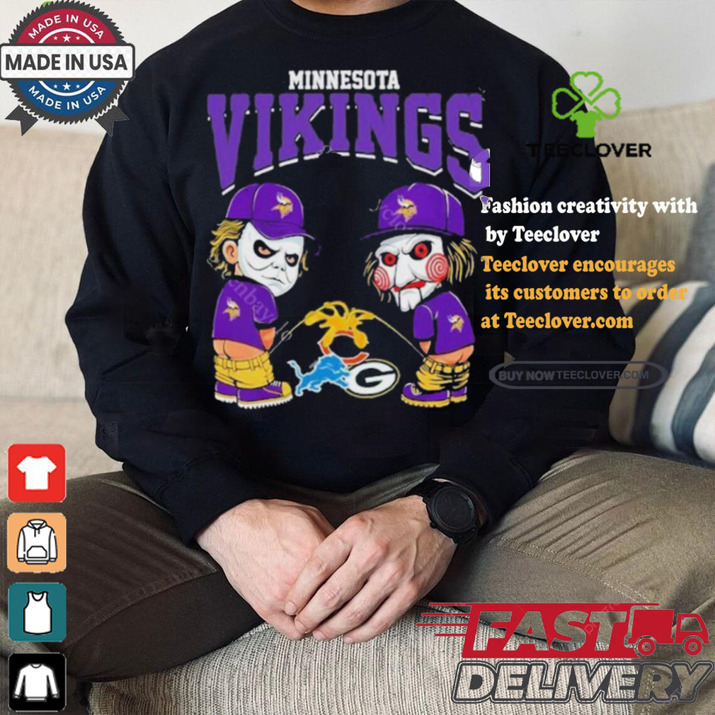 New Minnesota Vikings NFL Halloween Peeing Funny Shirt New Minnesota Vikings NFL Halloween Peeing Funny Shirt