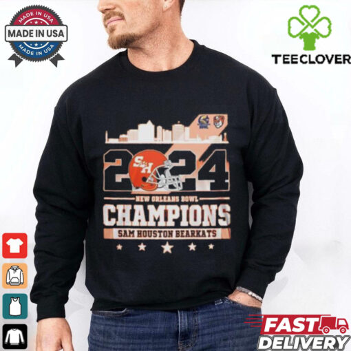 New Orleans Bowl Champions 2024 Sam Houston Bearkats NCAA  T Shirt