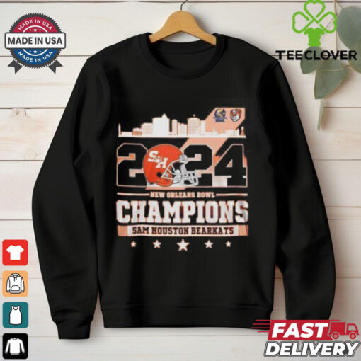 New Orleans Bowl Champions 2024 Sam Houston Bearkats NCAA  T Shirt