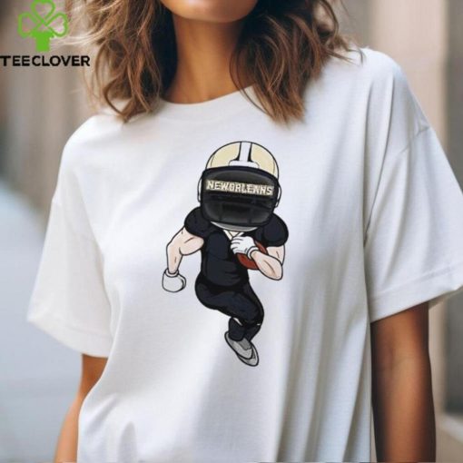 New Orleans Football Player Team Colors shirt