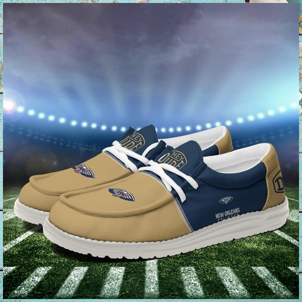 New Orleans Pelicans 2024 Personalized Hey Dude Shoes New Orleans Pelicans 2024 Personalized Hey Dude Shoes