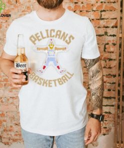 New Orleans Pelicans Basketball Mascot Show Shirt