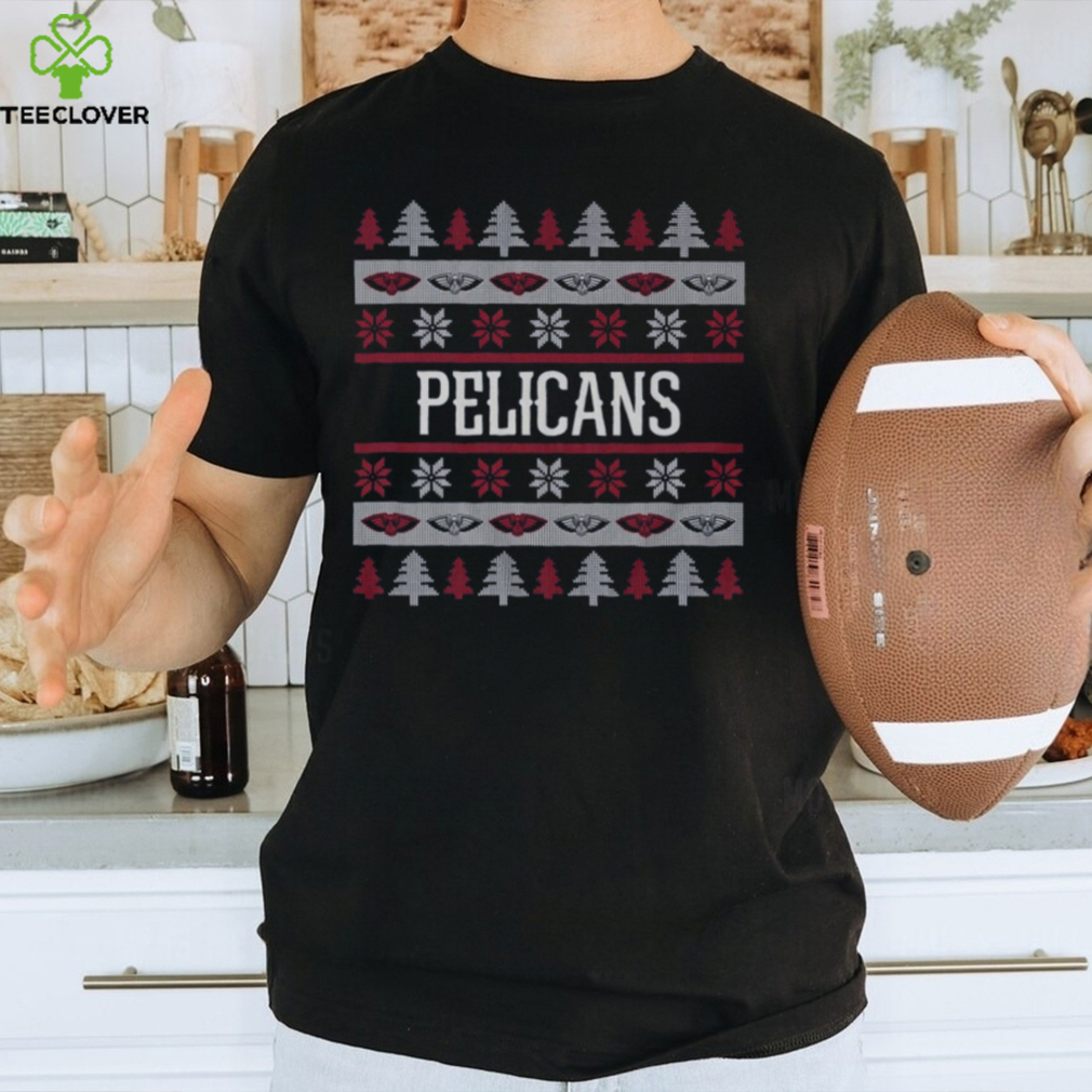 New Orleans Pelicans Holiday Christmas Tree T Shirt