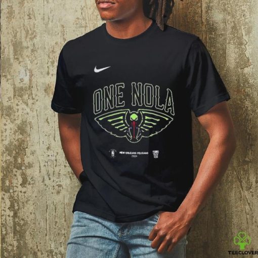 New Orleans Pelicans Nike One Nola 2024 NBA Playoffs Shirt