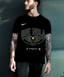 New Orleans Pelicans Nike One Nola 2024 NBA Playoffs Shirt