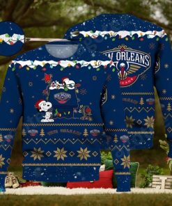 New Orleans Pelicans Snoopy MLB Ugly Christmas Sweater Impressive Gift