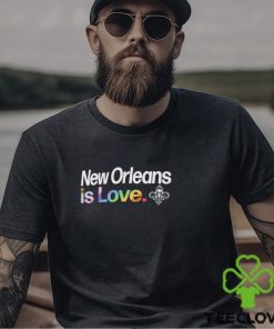 New Orleans Pelicans is love city pride team logo hoodie, sweater, longsleeve, shirt v-neck, t-shirt