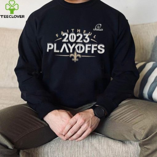 New Orleans Saints 2023 NFL Playoffs Faithful Shirt