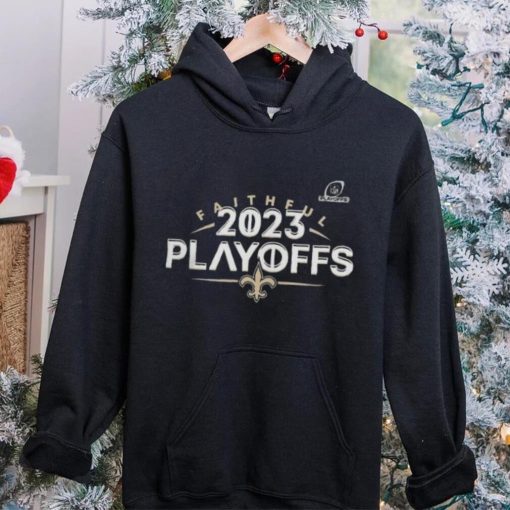 New Orleans Saints 2023 NFL Playoffs Faithful Shirt