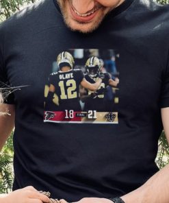 New Orleans Saints 21 18 Falcons NFL 2022 Final score shirt