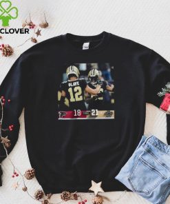 New Orleans Saints 21 18 Falcons NFL 2022 Final score hoodie, sweater, longsleeve, shirt v-neck, t-shirt