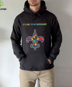 New Orleans Saints Autism It’s Ok To Be Different shirt