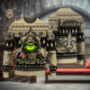 New York Giants Christmas Grinch Knitted Sweater