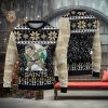 Custom Number And Name Minnesota Wild Christmas Santa Bear Ugly Christmas Sweater