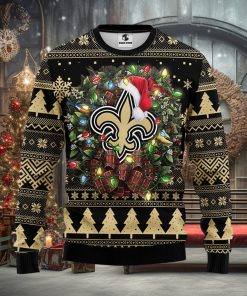 New Orleans Saints Christmas Ugly Sweater