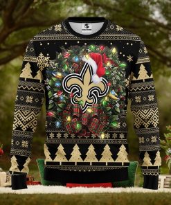 New Orleans Saints Christmas Ugly Sweater