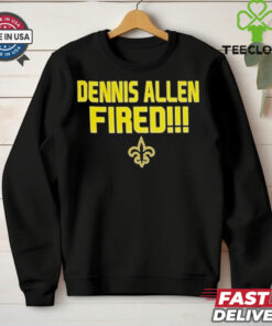 New Orleans Saints Dennis Allen Fired shirt