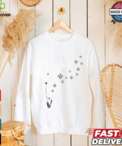 New Orleans Saints Floral Dandelion Shirt