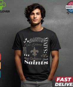 New Orleans Saints G III 4Her by Carl Banks T Shirt