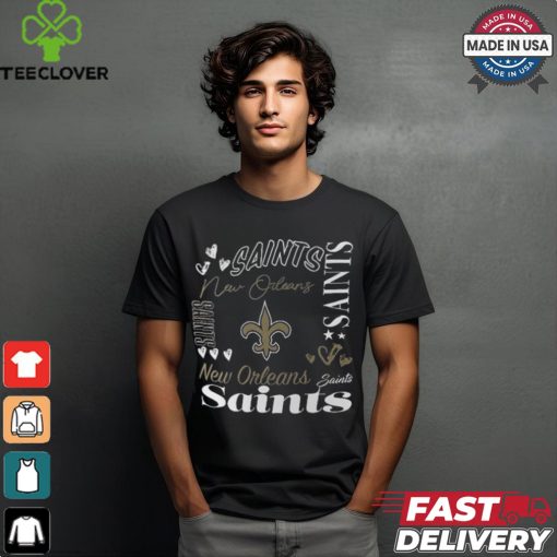 New Orleans Saints G III 4Her by Carl Banks T Shirt