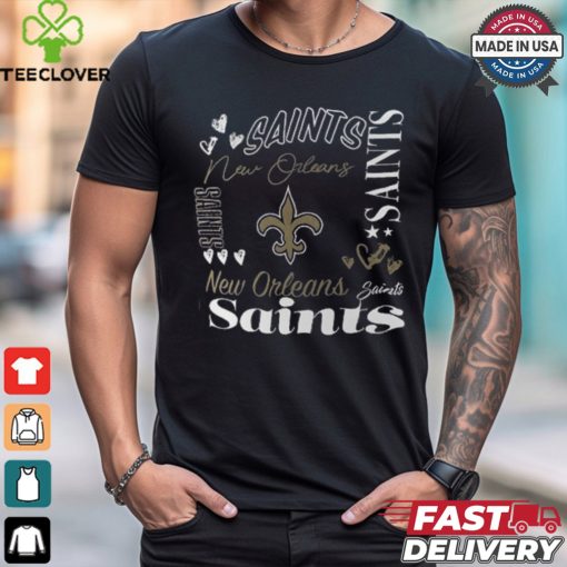 New Orleans Saints G III 4Her by Carl Banks T Shirt