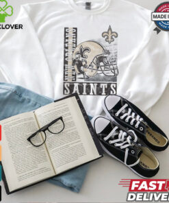 New Orleans Saints Helmet Dash T Shirt