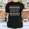 New Orleans Saints Holiday Christmas Tree T Shirt