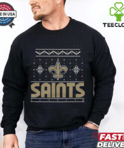 New Orleans Saints Holiday Crewneck shirt