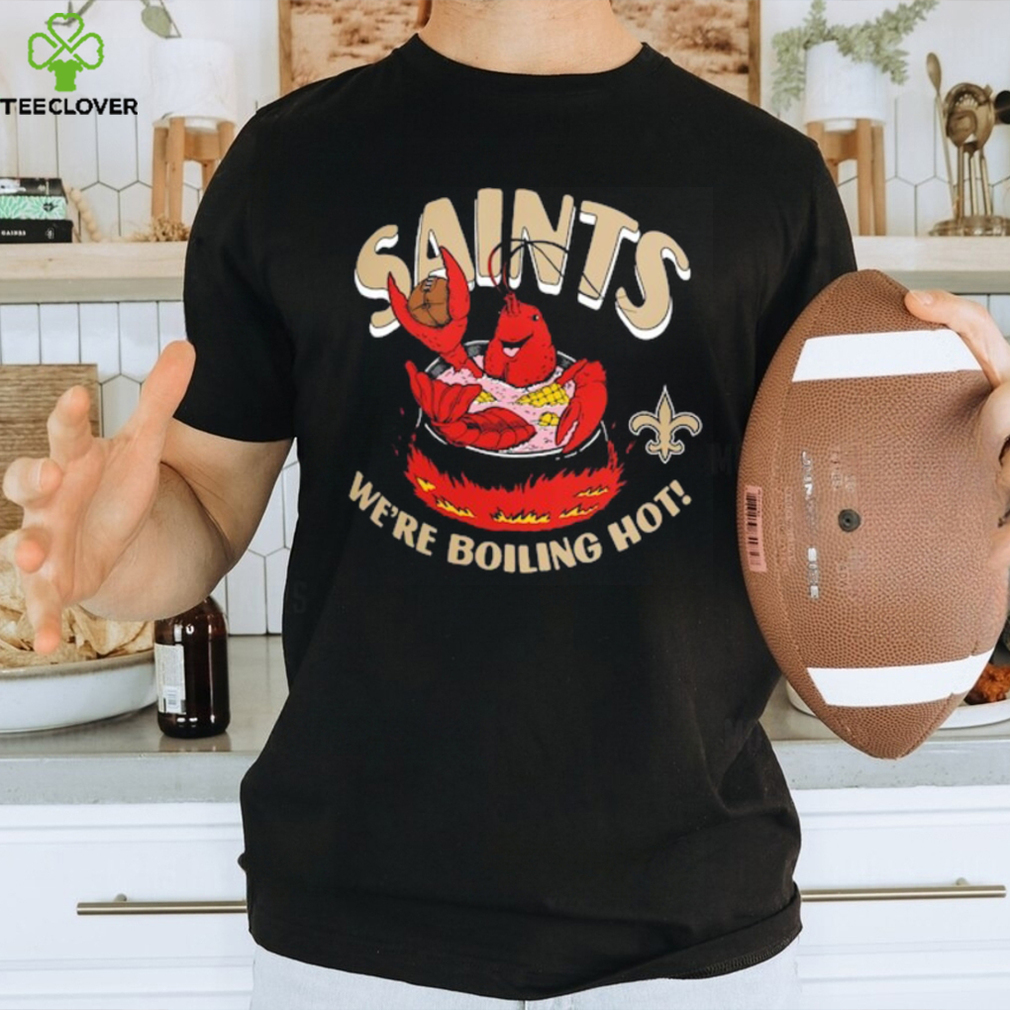 NEW ORLEANS SAINTS COMING IN HOT OVERSIZED CREWNECK TEE