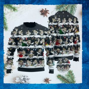 New Orleans Saints Mickey NFL American Football Ugly Christmas Sweater Sweatshirt Party