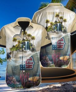 New Orleans Saints NFL Custom Name Hawaiian Shirt Best Gift For Men Women Fans