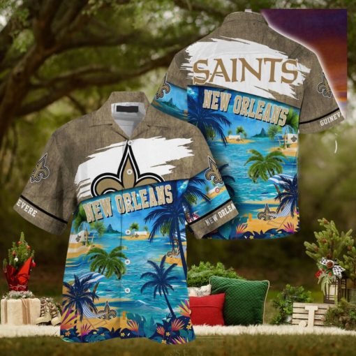 New Orleans Saints NFL Customized Summer Hawaii Shirt For Sports Fans