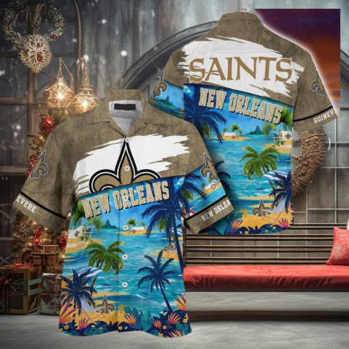 New Orleans Saints NFL Customized Summer Hawaii Shirt For Sports Fans