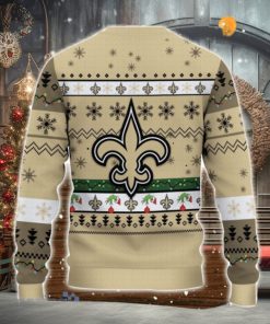 New Orleans Saints NFL Grinch Hand Funny Christmas Gift Ugly Christmas Sweater Gift Ideas For Fans