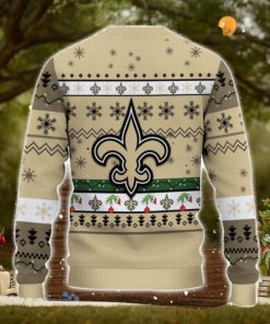 New Orleans Saints NFL Grinch Hand Funny Christmas Gift Ugly Christmas Sweater Gift Ideas For Fans